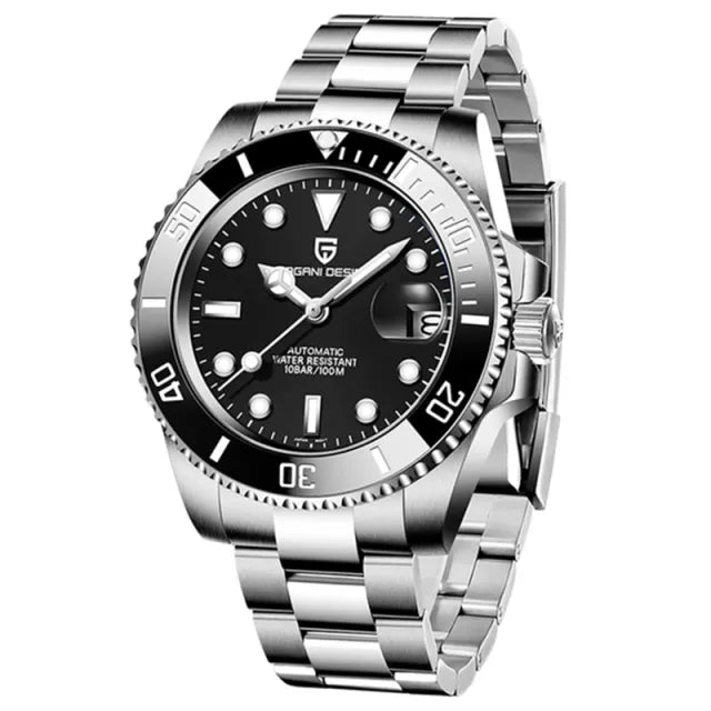 Pagani Design PD1661 40mm Automatic Men's Watch Homage To The Legendary Rolex Submariner