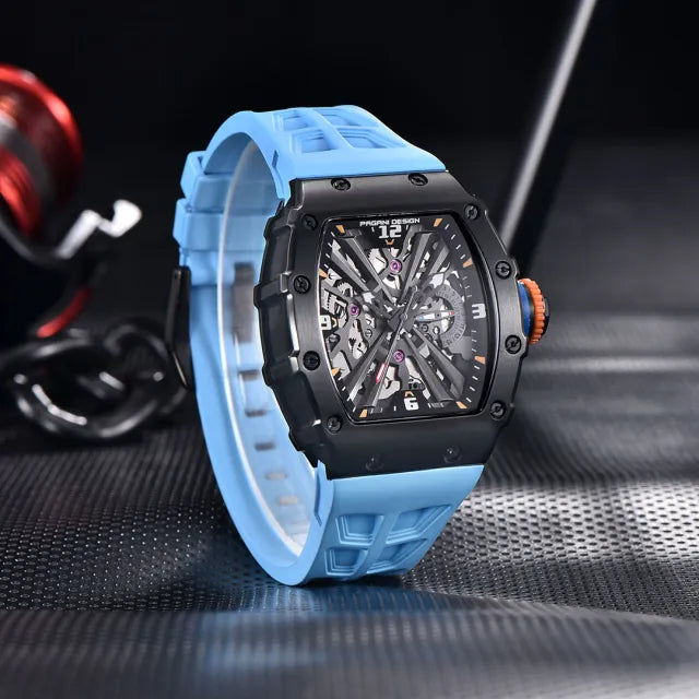 Pagani Design PD-1738 MILLE Homage 42mm Stainless Steel Quartz Watch Richard Mille Homage Watch