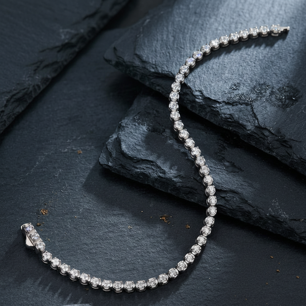 The Ultimate Moissanite Tennis Bracelet