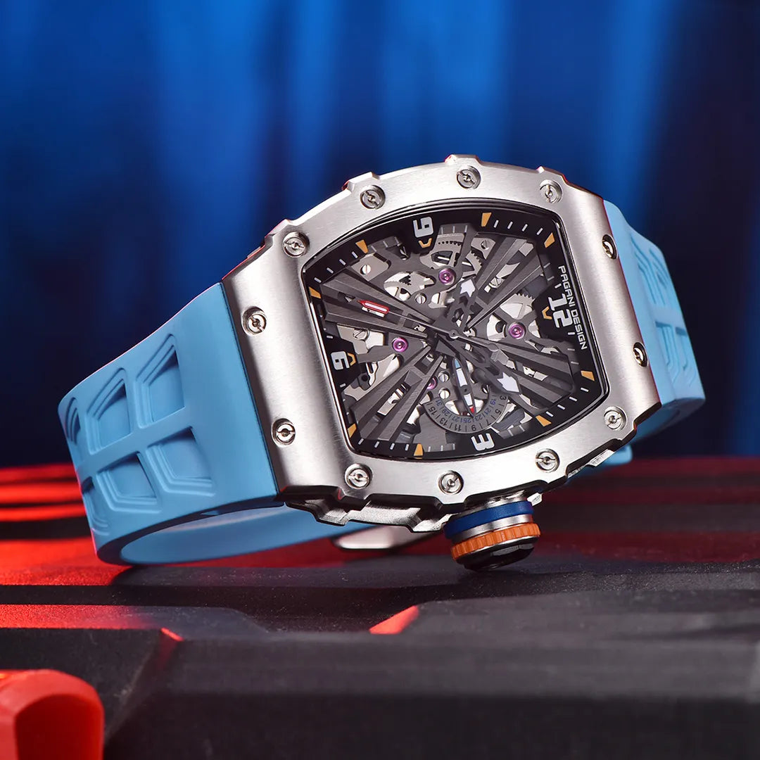 Pagani Design PD-1738 MILLE Homage 42mm Stainless Steel Quartz Watch Richard Mille Homage Watch