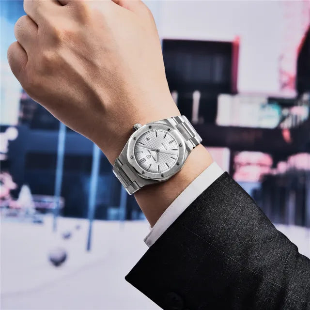 Pagani Design PD-1673 40mm Stainless Steel Automatic Watch Audemars Piguet Royal Oak Homage