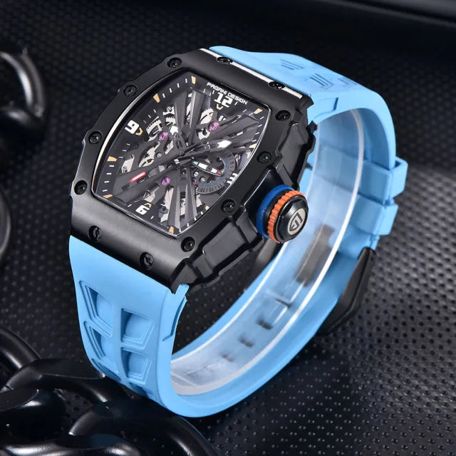 Pagani Design PD-1738 MILLE Homage 42mm Stainless Steel Quartz Watch Richard Mille Homage Watch