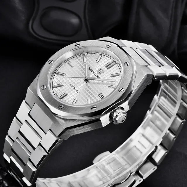Pagani Design PD-1673 40mm Stainless Steel Automatic Watch Audemars Piguet Royal Oak Homage