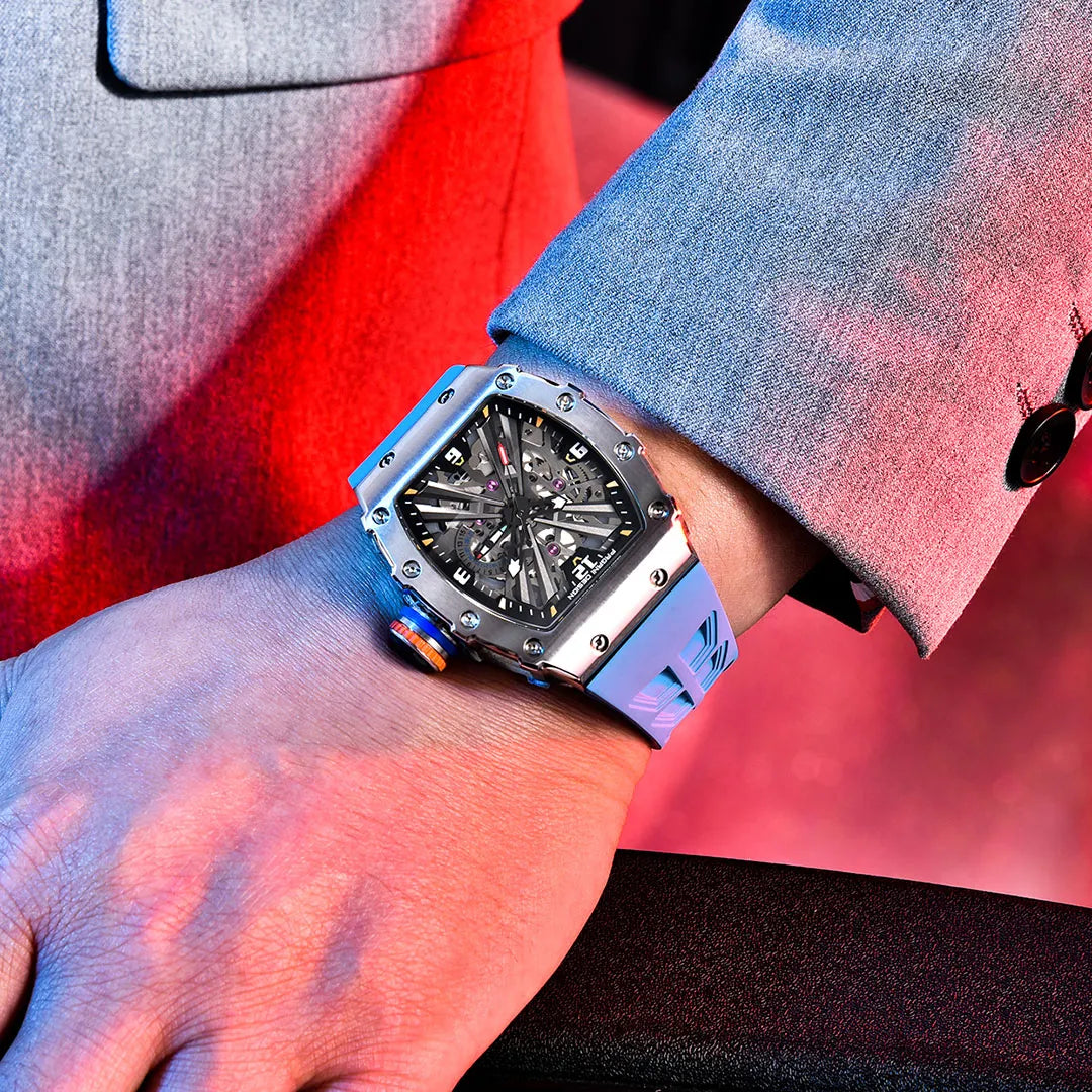 Pagani Design PD-1738 MILLE Homage 42mm Stainless Steel Quartz Watch Richard Mille Homage Watch