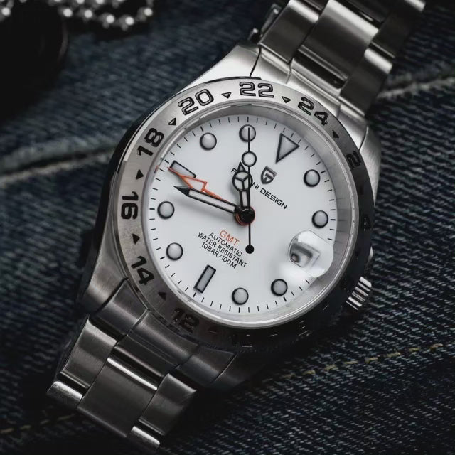 Pagani Design PD-1762 V3 40MM Stainless Steel Automatic Watch Rolex Explorer II Homage