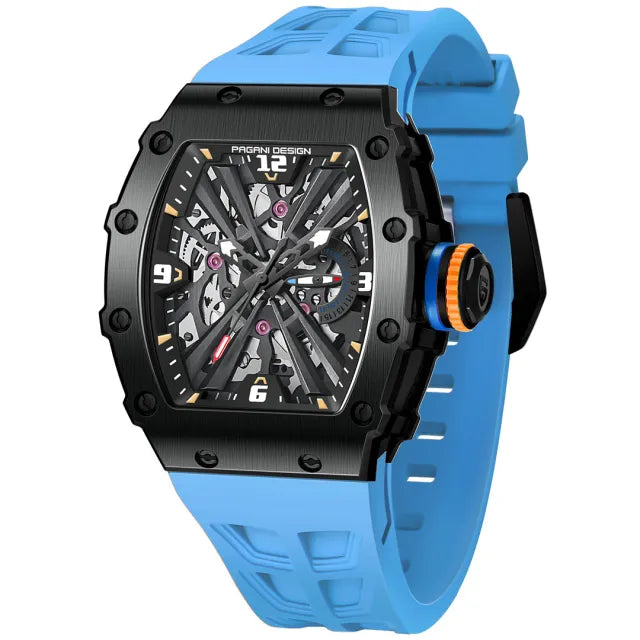 Pagani Design PD-1738 MILLE Homage 42mm Stainless Steel Quartz Watch Richard Mille Homage Watch