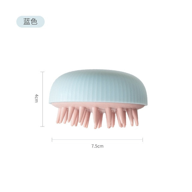 Silicone Head Scalp Massage Brush