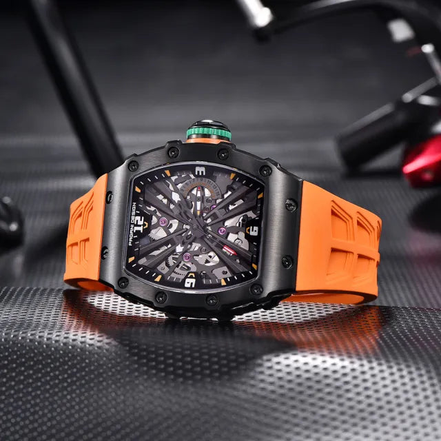 Pagani Design PD-1738 MILLE Homage 42mm Stainless Steel Quartz Watch Richard Mille Homage Watch