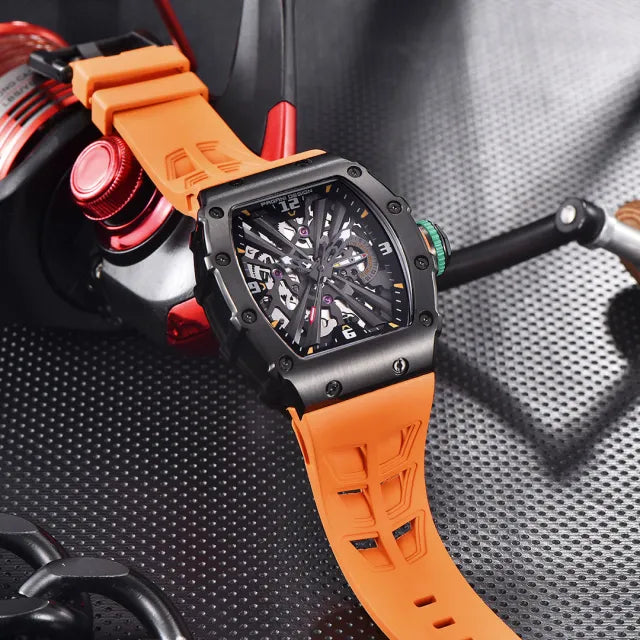 Pagani Design PD-1738 MILLE Homage 42mm Stainless Steel Quartz Watch Richard Mille Homage Watch