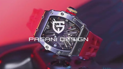 Pagani Design PD-1738 MILLE Homage 42mm Stainless Steel Quartz Watch Richard Mille Homage Watch