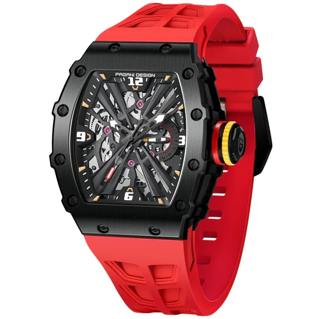 Pagani Design PD-1738 MILLE Homage 42mm Stainless Steel Quartz Watch Richard Mille Homage Watch