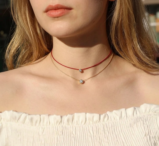 The Illusionist Minimalist Cord Choker