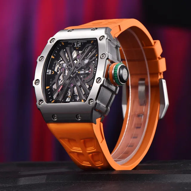 Pagani Design PD-1738 MILLE Homage 42mm Stainless Steel Quartz Watch Richard Mille Homage Watch