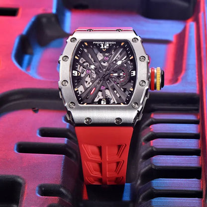 Pagani Design PD-1738 MILLE Homage 42mm Stainless Steel Quartz Watch Richard Mille Homage Watch