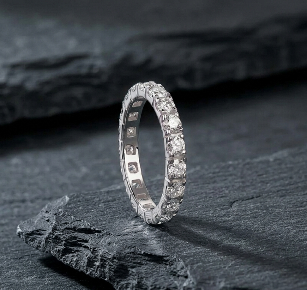 The Eternal Radiance Full Eternity Band