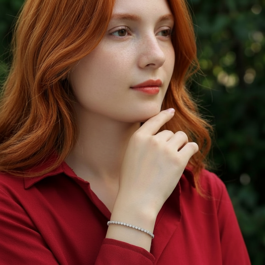 The Ultimate Moissanite Tennis Bracelet