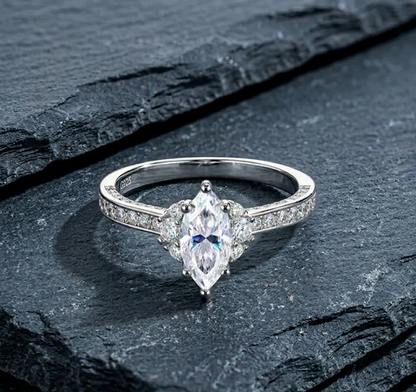 The Versailles Marquise Silhouette Ring