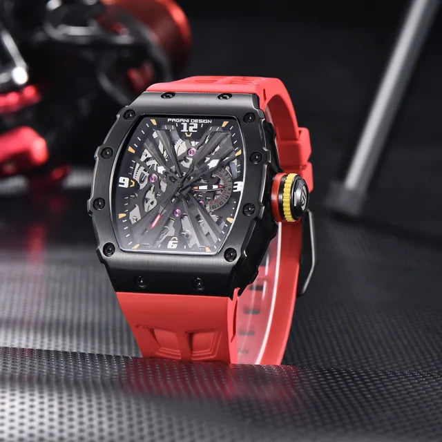 Pagani Design PD-1738 MILLE Homage 42mm Stainless Steel Quartz Watch Richard Mille Homage Watch