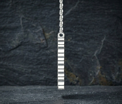 Sparkling Moissanite Cross Pendant Necklace