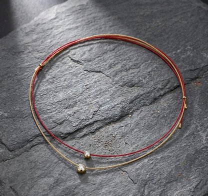 The Illusionist Minimalist Cord Choker