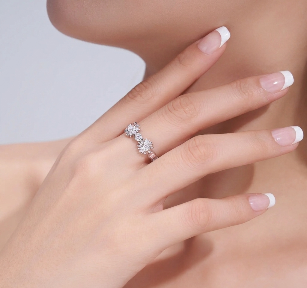 The Stella Nova Celestial Eternity Ring
