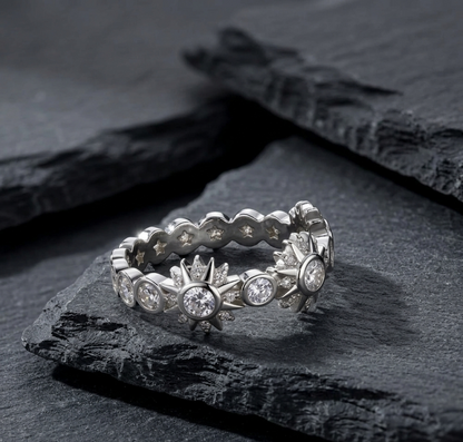 The Stella Nova Celestial Eternity Ring