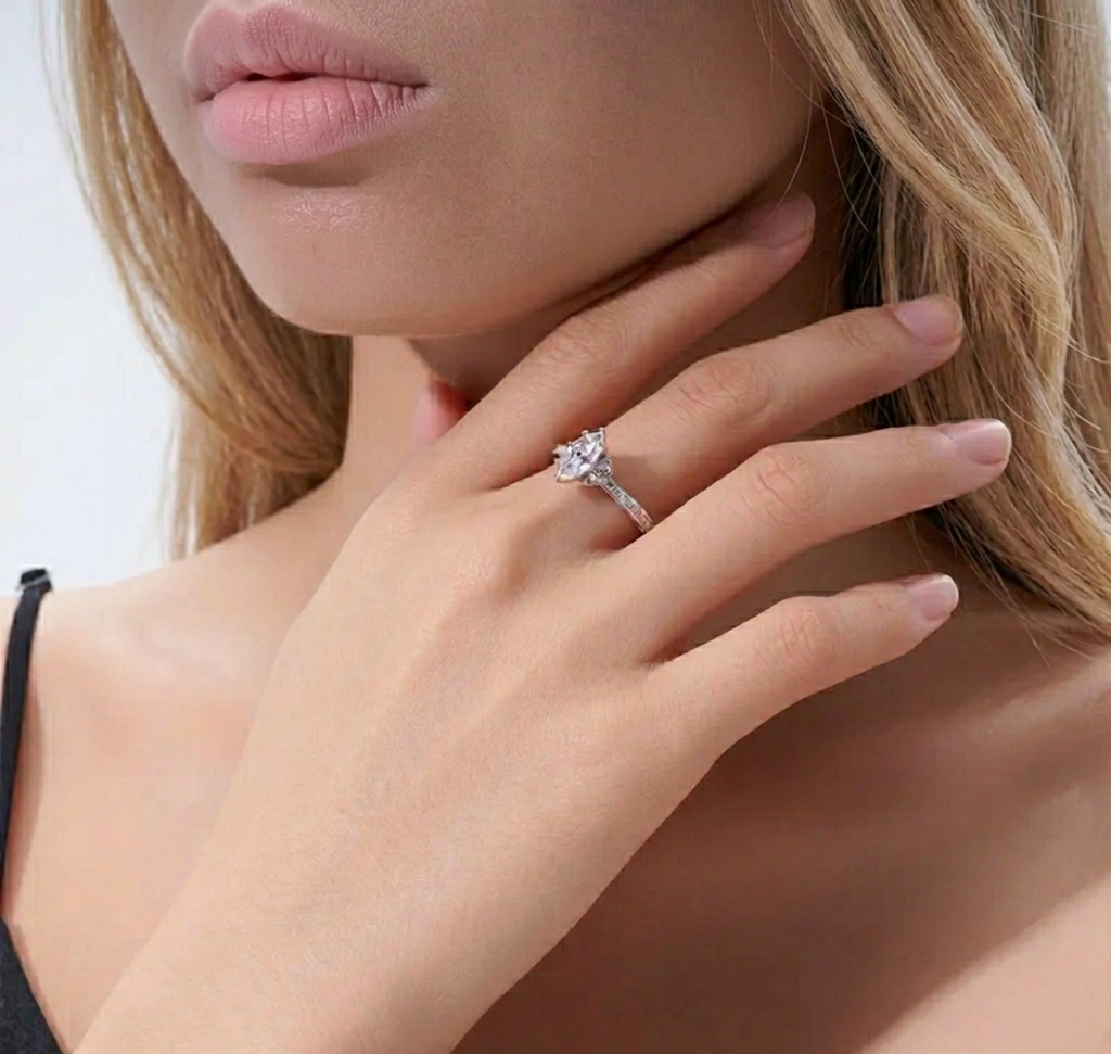 The Versailles Marquise Silhouette Ring
