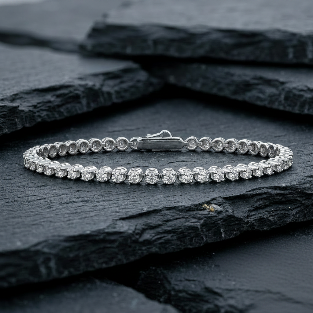 The Ultimate Moissanite Tennis Bracelet