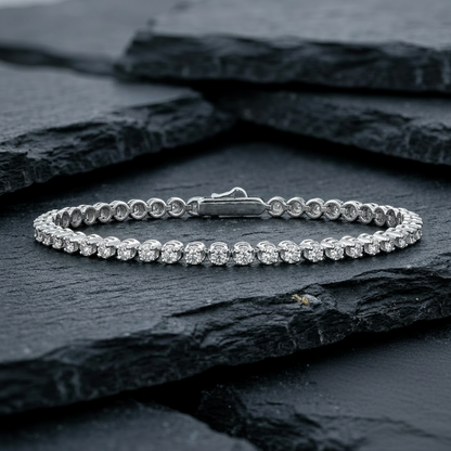 The Ultimate Moissanite Tennis Bracelet