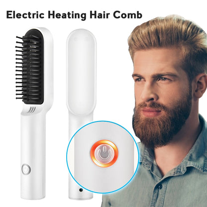 Wireless Heating Hair Styling Brush